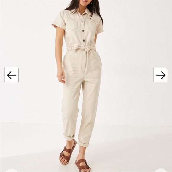 Avec Les Filles Denim Overalls Women Size 30 - Picture 1 of 14